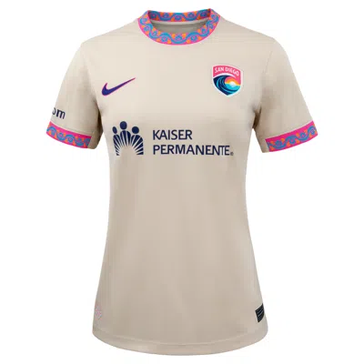 Nike San Diego Wave Fc Stadium Edition  Women's Dri-fit Replica Jersey In Neutral