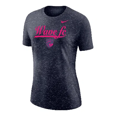 Nike San Diego Wave  Women's Soccer Varsity T-shirt In Blue