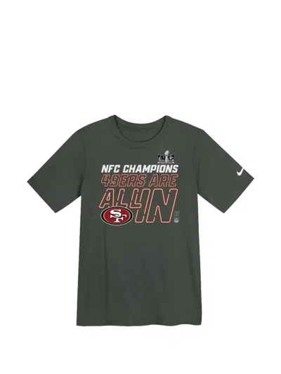 Nike Kids' San Francisco 49ers 2023 Nfc Conference Champions T-shirt In Green