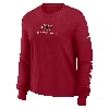 Nike Scarlet San Francisco 49ers Boxy Long Sleeve T-shirt In Red
