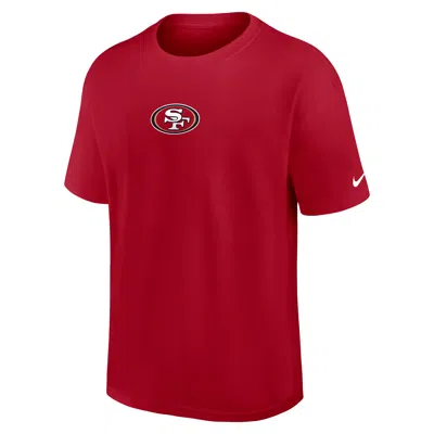 Nike San Francisco 49ers Dominate The Game Essential Max90  Men's Nfl T-shirt In Red