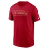 Nike San Francisco 49ers Local Essential  Men's Nfl T-shirt In Red