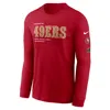 Nike San Francisco 49ers Play To Win Essential  Men's Nfl Long-sleeve T-shirt In Red