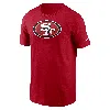 Nike Scarlet San Francisco 49ers Primetime Legend Logo Performance T-shirt