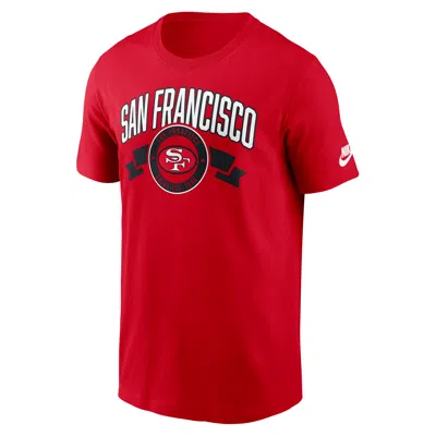 NIKE SAN FRANCISCO 49ERS REWIND FRONT AND BACK HIT ESSENTIAL  MEN'S NFL T-SHIRT,1015884852