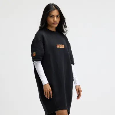 Nike San Francisco 49ers Rivalries Collection Oversized Tech Fleece  Women's Nfl Dress In Black