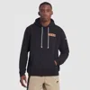 Nike San Francisco 49ers Rivalries Collection Sideline  Men's Dri-fit Nfl Pullover Hoodie In Black