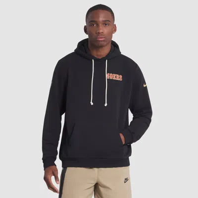 Nike San Francisco 49ers Rivalries Collection Sideline  Men's Dri-fit Nfl Pullover Hoodie In Black