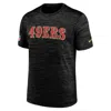 Nike San Francisco 49ers Rivalries Collection Sideline Velocity  Men's Dri-fit Nfl T-shirt In Black