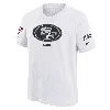 Nike San Francisco 49ers Salute To Service Primary Edge Legend Big Kids'  Dri-fit Nfl T-shirt In White
