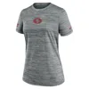 Nike San Francisco 49ers Sideline Team Issue Velocity  Women's Dri-fit Nfl T-shirt