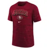 Nike San Francisco 49ers Sideline Velocity Big Kidsâ  Dri-fit Nfl T-shirt In Burgundy