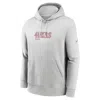 Nike San Francisco 49ers Slot Receiver Club  Men's Nfl Pullover Hoodie In Gray