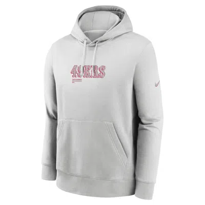 Nike San Francisco 49ers Slot Receiver Club  Men's Nfl Pullover Hoodie In Gray