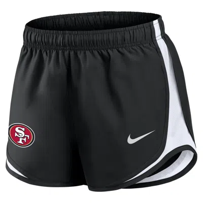 Nike San Francisco 49ers Tempo  Women's Dri-fit Nfl Shorts In Black