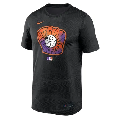 NIKE SAN FRANCISCO GIANTS AUTHENTIC COLLECTION CITY CONNECT VELOCITY  MEN'S DRI-FIT MLB T-SHIRT,1015813863