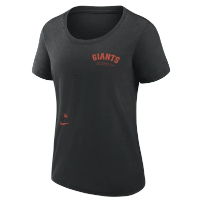 Nike San Francisco Giants Authentic Collection Early Work  Women's Dri-fit Mlb T-shirt In Black