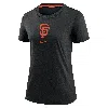 Nike San Francisco Giants Authentic Collection Early Work  Women's Mlb T-shirt In Black