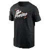 Nike San Francisco Giants City Connect Wordmark  Men's Mlb T-shirt In Black