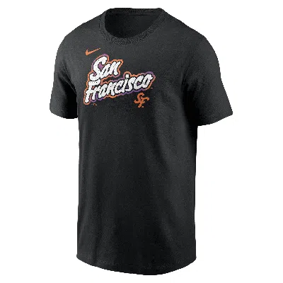 NIKE SAN FRANCISCO GIANTS CITY CONNECT WORDMARK  MEN'S MLB T-SHIRT,1015813204