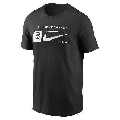 Nike Men's Black San Francisco Giants Fashion Graphic Swoosh T-shirt