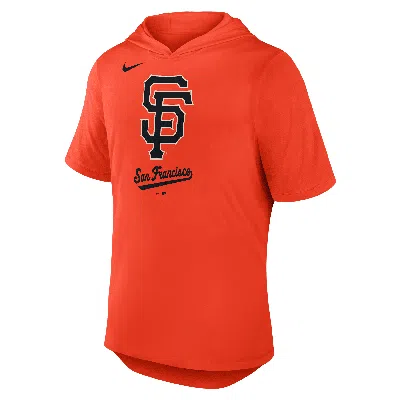 Nike Orange San Francisco Giants Tri-blend Hoodie T-shirt