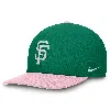 NIKE SAN FRANCISCO GIANTS MALACHITE PRO  UNISEX DRI-FIT MLB ADJUSTABLE HAT,1015620511