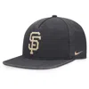 Nike San Francisco Giants Pro  Men's Mlb Adjustable Hat In Gray