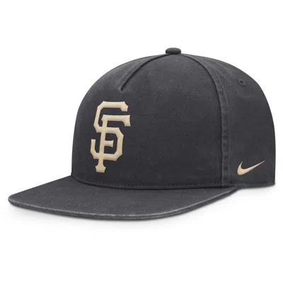 Nike San Francisco Giants Pro  Men's Mlb Adjustable Hat In Gray