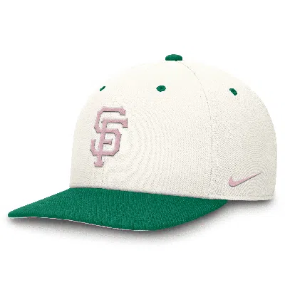 Nike San Francisco Giants Sail Pro  Unisex Dri-fit Mlb Adjustable Hat In White