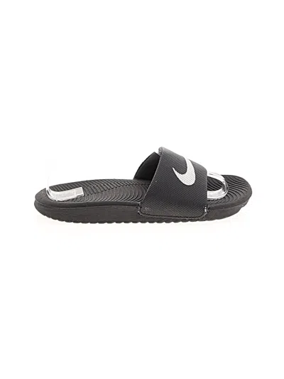 Pre-owned Nike Kids' Sandals In Black