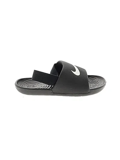 Pre-owned Nike Kids' Sandals In Black