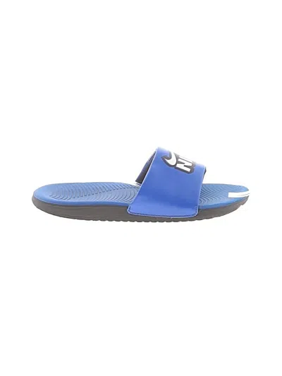 Pre-owned Nike Kids' Sandals In Blue