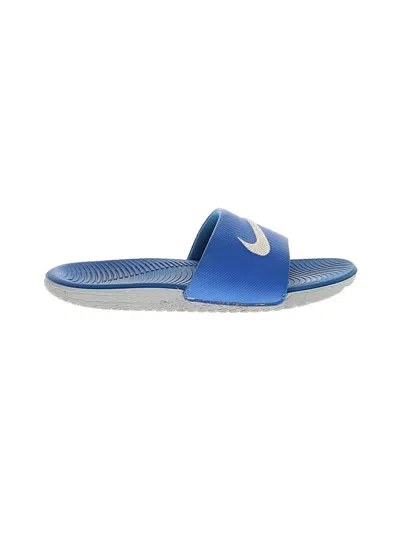 Pre-owned Nike Kids' Sandals In Blue