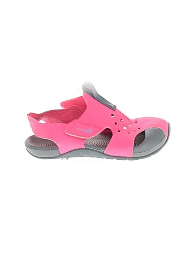 Pre-owned Nike Kids' Sandals In Pink