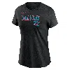 Nike Sandy Alcantara Miami Marlins City Connect Fuse  Women's Mlb T-shirt