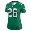 Nike Saquon Barkley Philadelphia Eagles  Women's Dri-fit Nfl Legend Jersey In Green