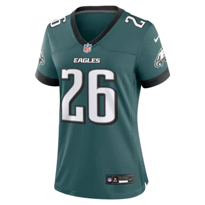 Nike Saquon Barkley Philadelphia Eagles  Women's Nfl Game Jersey In Green