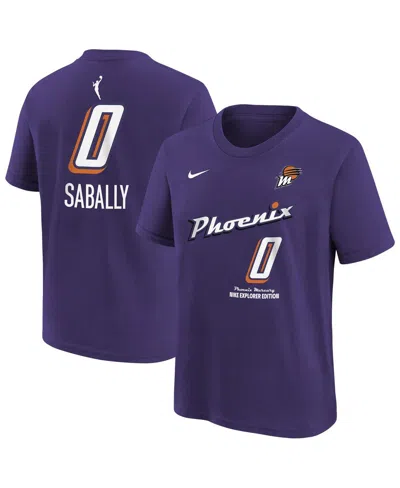 Nike Satou Sabally Purple Phoenix Mercury Explorer Edition Name Number T-shirt