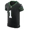 Nike Ahmad Sauce Gardner Legacy Black New York Jets Alternate Vapor F.u.s.e. Elite Jersey In Black
