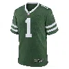 Nike Sauce Gardner New York Jets  Men's Nfl Game Football Jersey In Green