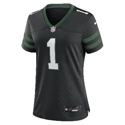 Nike Sauce Gardner New York Jets  Women's Nfl Game Football Jersey In Black