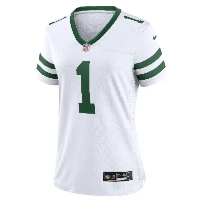 Nike Sauce Gardner New York Jets  Women's Nfl Game Football Jersey In White