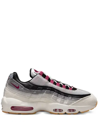 Nike Sb Air Max 95 "cactus Flower" Sneakers In White