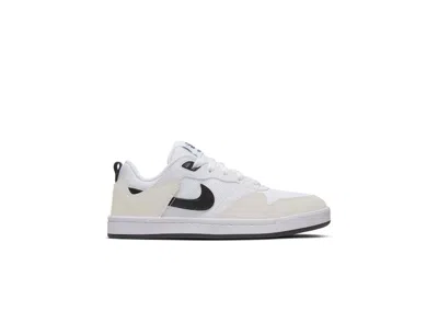 Pre-owned Nike Sb Alleyoop Sneakers In White/black