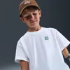 Nike Sb Big Kids' Skate T-shirt In White