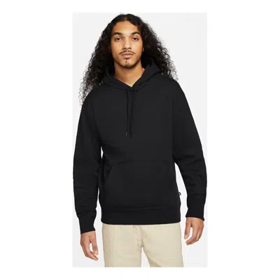 NIKE NIKE SB BIG SWOOSH LOGO PULLOVER HOODIE 'BLACK'