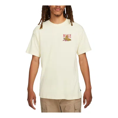 Nike Sb Bike Day T-shirt 'beige' In Neutral