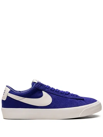 Nike Sb Blazer Low Gt Sneakers In Blue