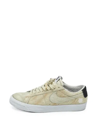 Pre-owned Nike Sb Blazer Medicom Toy Sneakers In Neutral